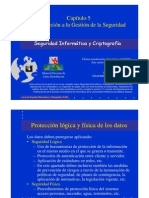 Seguridad Informatica. Gestion de Seguridad