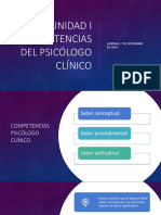 Competencias Del Psicologo Clinico