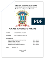 Futuros Financieros y Forward