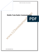 Mobile Train Radio Communication