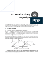 Actions D Un Champ Magnetique