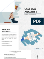 Case Law Analysis