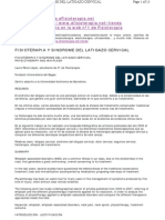 Fisioterapia y Sindrome Del Latigazo Cervical