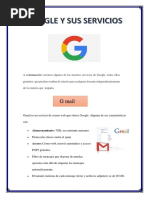 Google y Sus Servicios