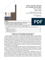 3 - FILMUS - Estado Sociedad y Educacion en La Argentina