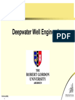 Deepwater Well Engineering