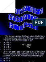 Chs - Stability and Trim Calculations