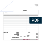 Modelo Factura Excel