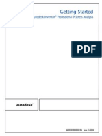 Autodesk Inventor Pro 9 Stress Analysis (1) - Getting Started