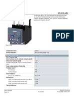 Siemens Overload Relay