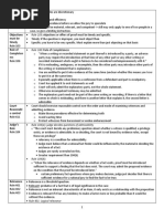 Evidence Outline - Final