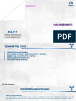 HVAC Risers Presentation Format