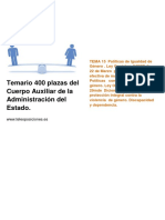 Tema 15 Igualdad y Violencia de Genero PDF