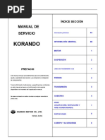 Daewoo Korando (1996-2004) Manual de Taller