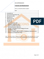 Macro 3 - Theory of Income and Employment