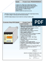 Voltage Monitoring Relay 3 Phase