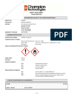 MSDS SFM-4728, Flexoil