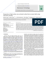 Preparation of High Surface Area Activated Carbon From Coconut Shells Using Microwave Heating