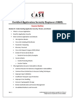 CASE Java Course Outline