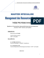 Systeme D Evaluation Des Performances Du Personnel Cas de L OCP Site de Jorf Lasfar PDF