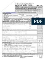 HVAC Commissioning Checklist v100 2018-05-18 - Clean - Fillable