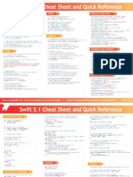 Swift 5.1 Cheatsheet 1.0