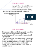 4-Unit Hydrograph, Flood