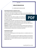 Labour & Industrial Law PDF