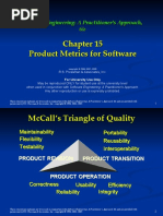 Product Metrics For Software
