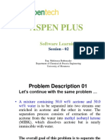 ASPEN PLUS Lecture Presentation PDF