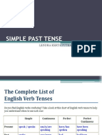 Simple Past Tense