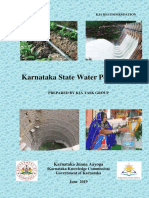 Executive Summary of KJA Recommendation On Karnataka State Water Policy 2019