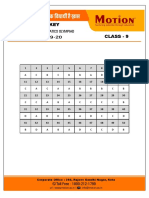 IMO Answer Key Class 9 PDF