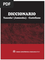 Diccionario Yanesha (Amuesha) - slp47 Ame PDF