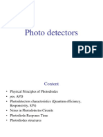 Photodetectors PIN and APD