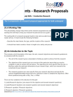 5 Components - Research Proposals