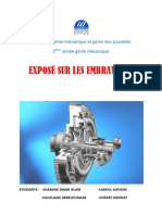 Exposé Sur Les Embrayages