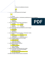 ENFERMEDAD DE CHAGAS Preguntas Del Examen