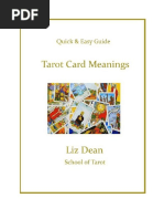 Tarot Card Meanings PDF