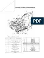 Indica Los Componentes Principales de La Máquina Excavadora Caterpillar 320C