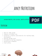 Nutrition Education - Pregnancy