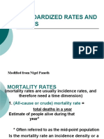 Standardized Rates and Ratios: Modified From Nigel Paneth