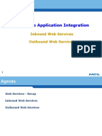 Enterprise Application Integration: Inbound Web Services Outbound Web Services