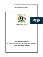 Lira District Report of The Auditor General 2015 PDF