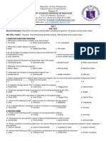 Diagnostic Test TLE 7