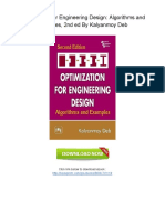 (Y898.Book) Free PDF Optimization For Engineering Design: Algorithms and Examples, 2nd Ed by Kalyanmoy Deb PDF