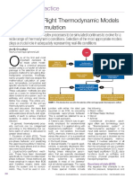 Selecting The Right Thermodynamic Models For Process Simulation PDF