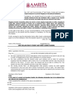 Joint Declaration Anti Ragging PDF