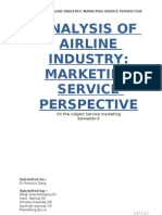 Analysis of Airline Industry