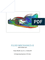 Laminar and Turbulent Flow, Experimental Vs Theoretical Profile in A Wind Turbine